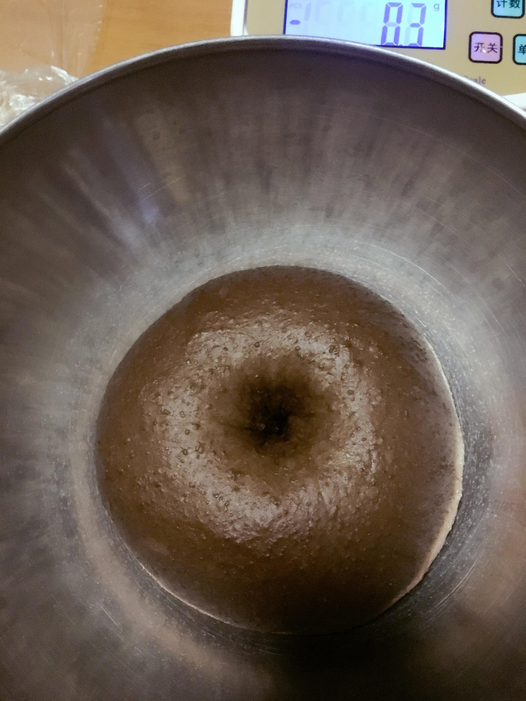 【可可黑麦麻薯软欧（老面版，超详细超啰嗦心得版）的做法步骤图】Moira绵绵-制作