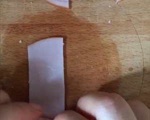 可爱蔷薇花火腿片三明治的做法 步骤8