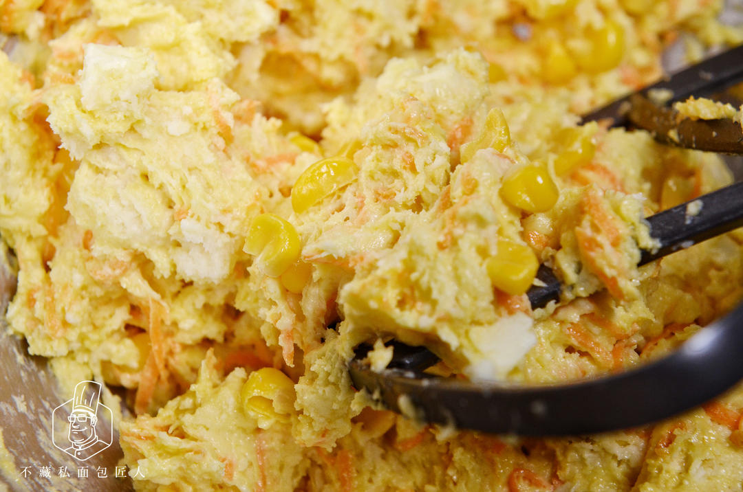 【8字口诀简单做：鲜蔬司康的做法步骤图】不藏私面包匠人-制作