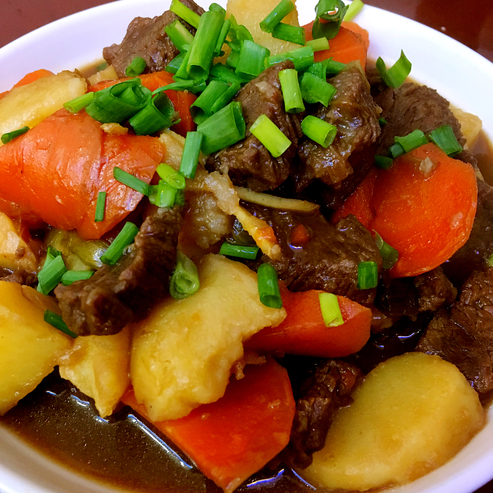 手机用户00419tpd做的土豆胡萝卜烧牛肉