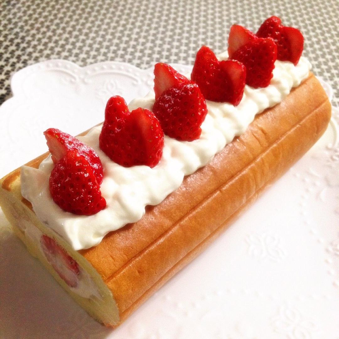 黑子的甜点师xd做的小四卷～风靡美食群的美味蛋糕卷