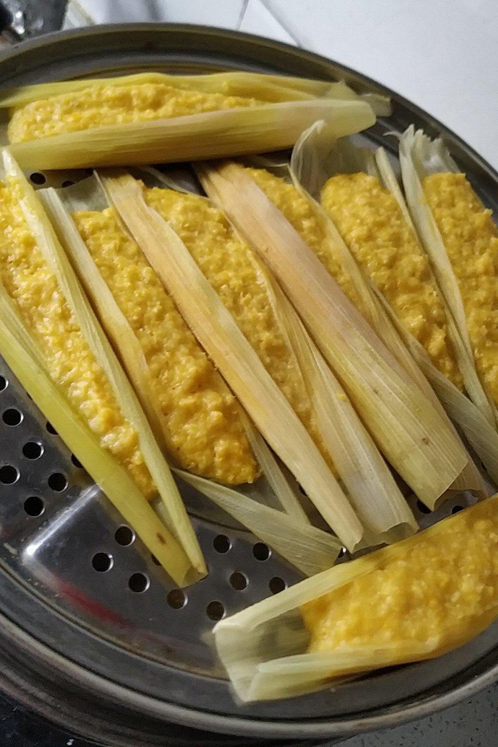 臭泉妈妈做的玉米粑粑