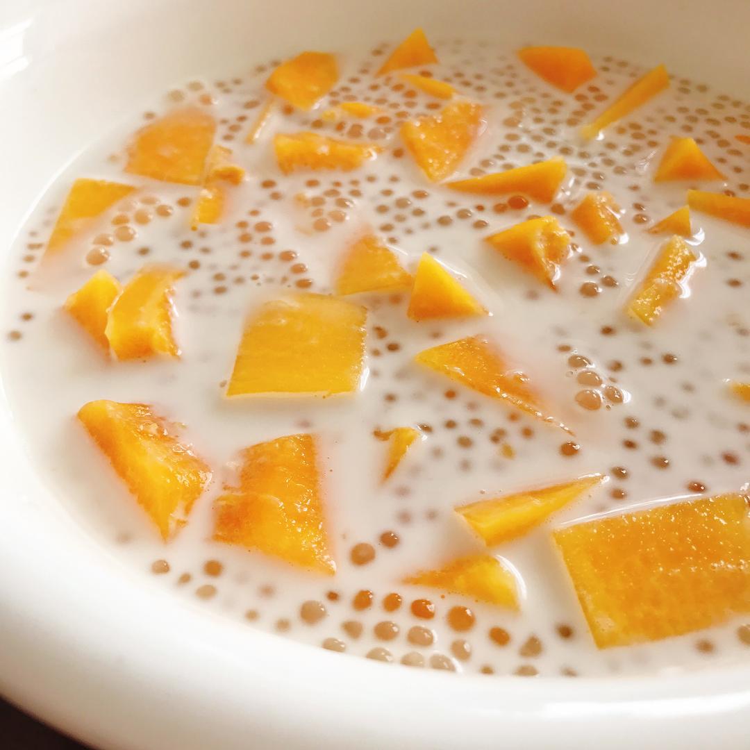 木瓜椰汁西米露