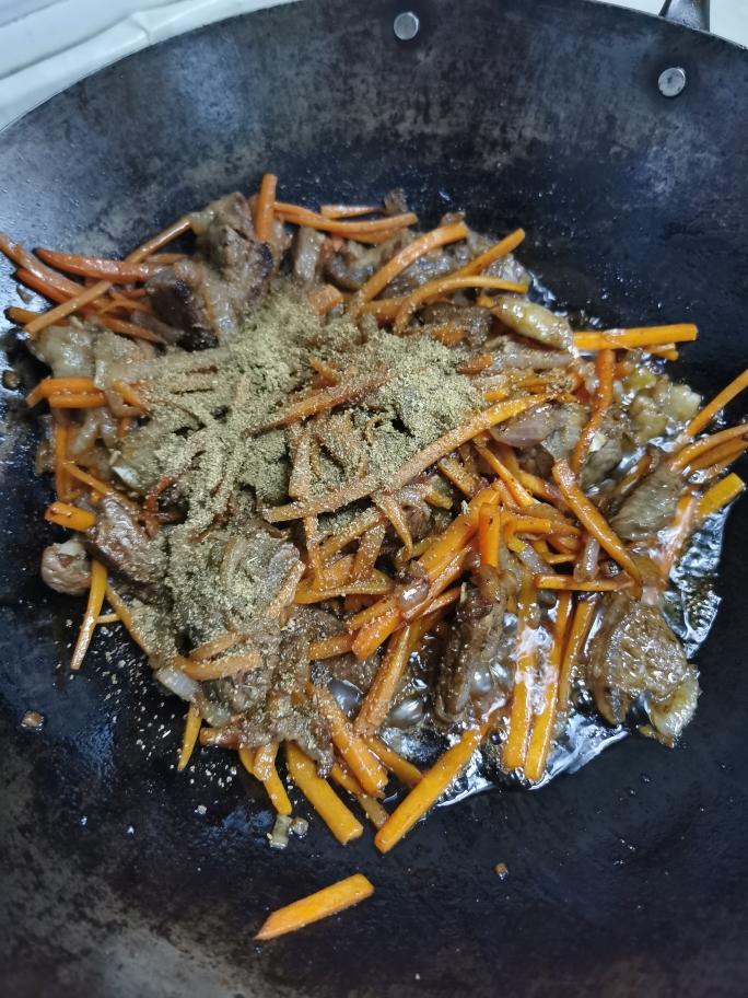 羊肉手抓饭的做法 步骤10