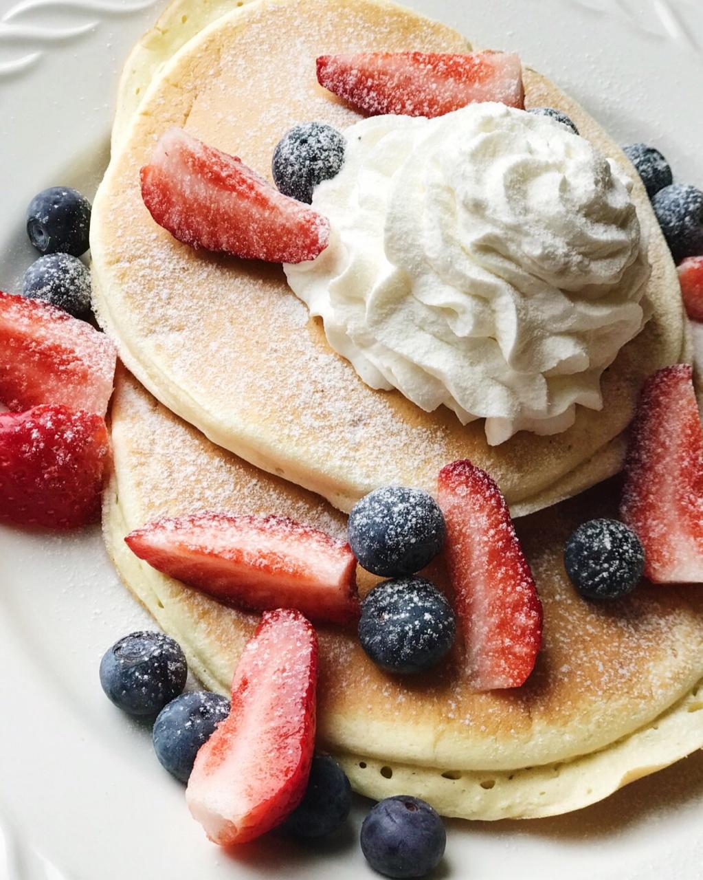 迷鹿烘焙做的松饼/pancake