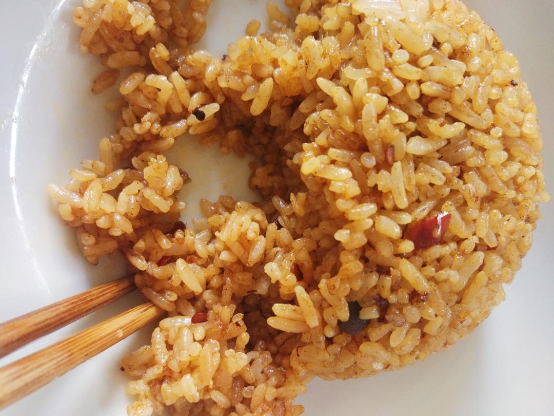 豆瓣酱炒饭