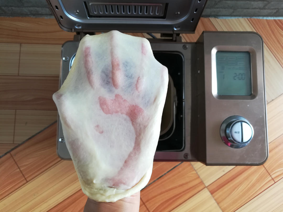 【血糯米餐包的做法步骤图，血糯米餐包怎么做好吃】龙宝宝陈诺-制作