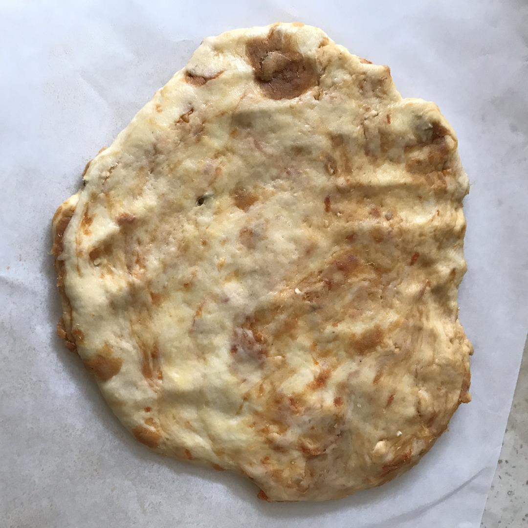 咸蛋黄肉松司康