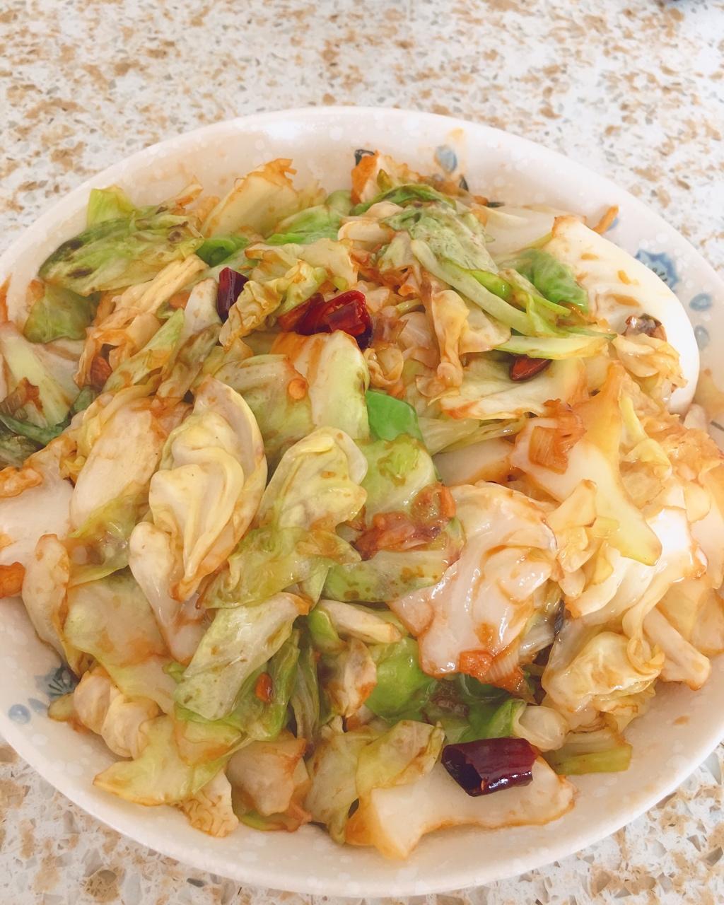 家常菜 手撕包菜 手机用户7092_t8ds做的手撕包菜