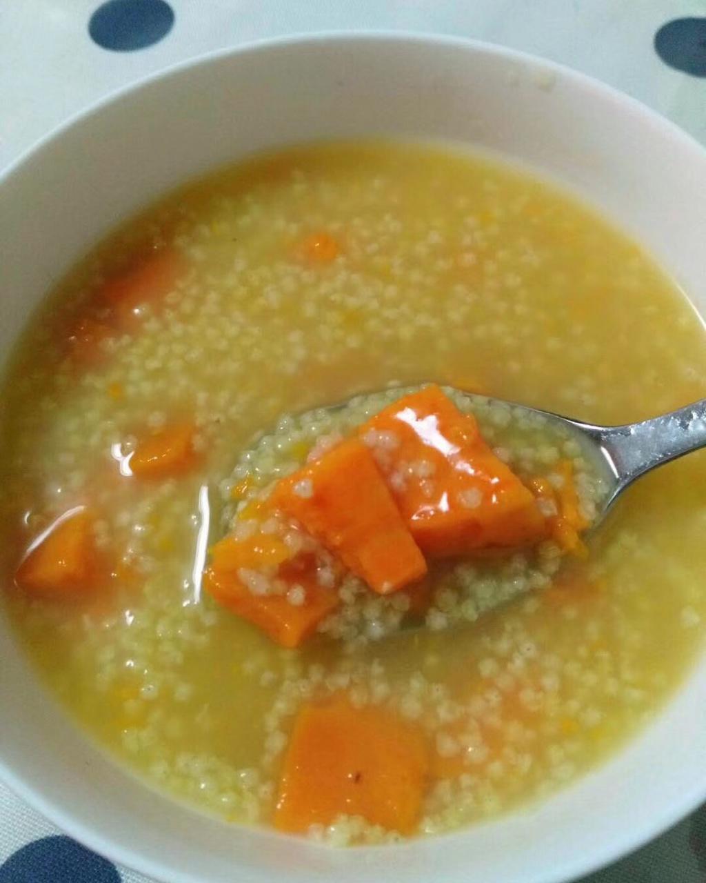 麻辣烫_ho30做的南瓜小米粥