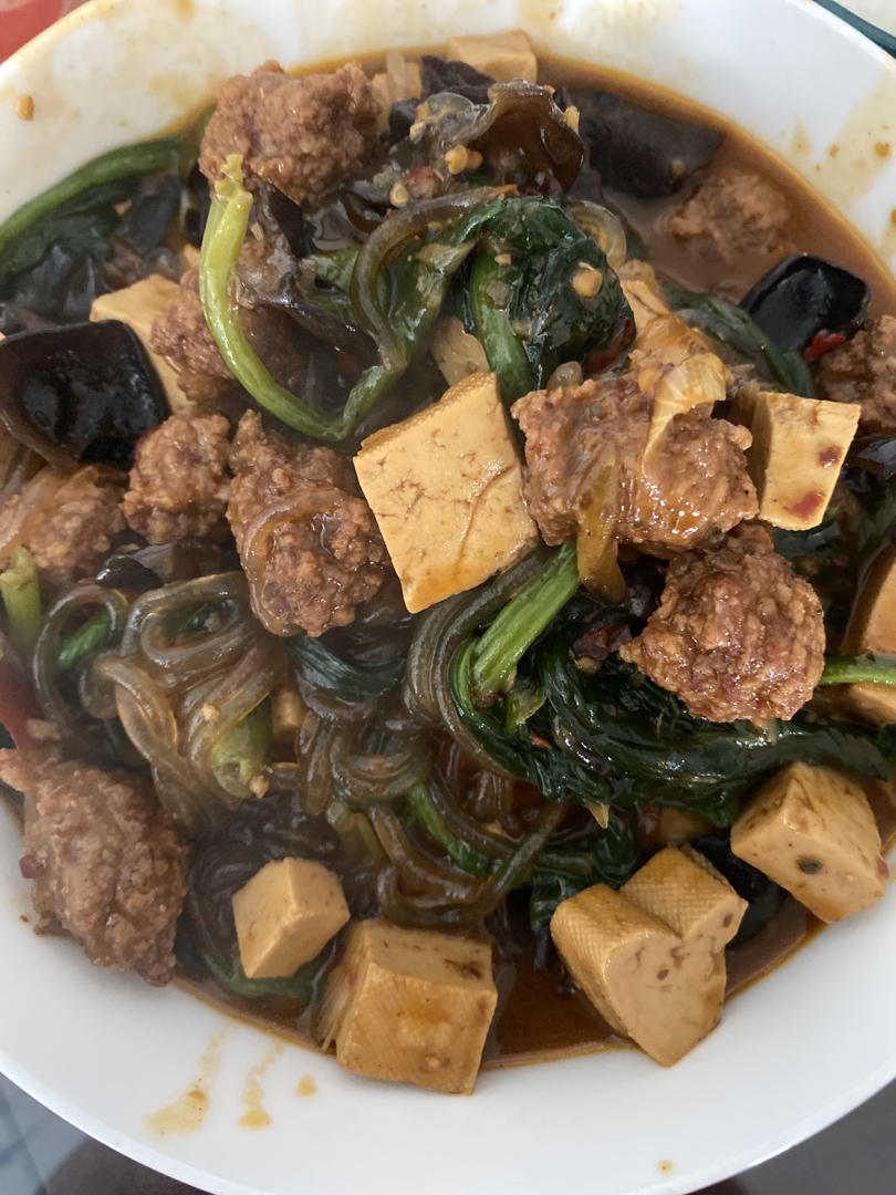 胖胖不吃肉不开心做的陕西烩菜