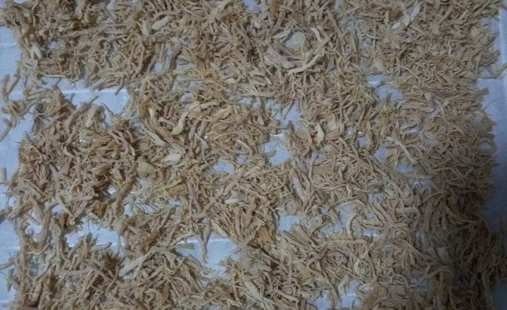 自制待遇微波炉版韩国金枪鱼工厂肉松图片