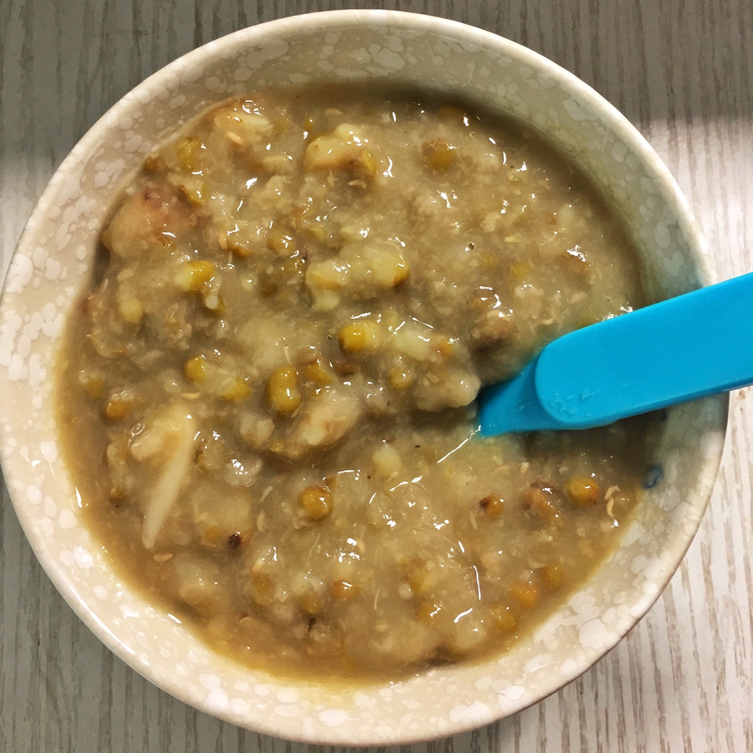 包涵而已做的绿豆粥