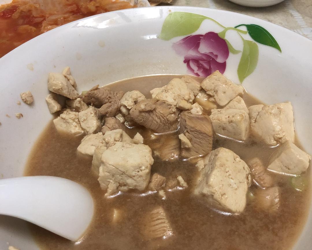 鸡胸肉豆腐汤