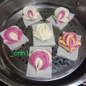 花儿馒头35的做法 步骤22