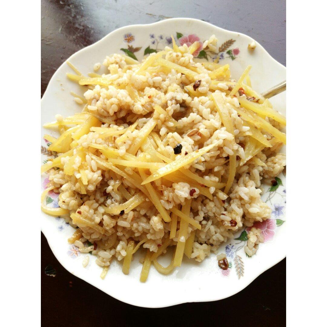 御坂美琴bilibili做的土豆丝炒饭