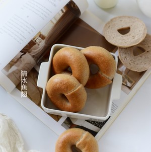 低油无糖黑麦贝果,掌握关键点一次就成功的做法 步骤14
