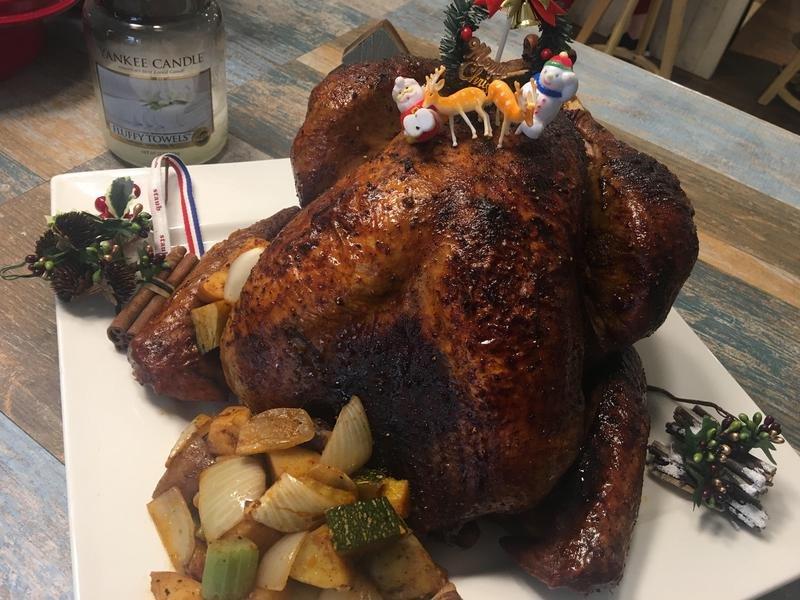 新手烘焙入门食谱【圣诞节-火鸡大餐!无肉不欢的做法步骤图】烘烤达人_小艺-制作