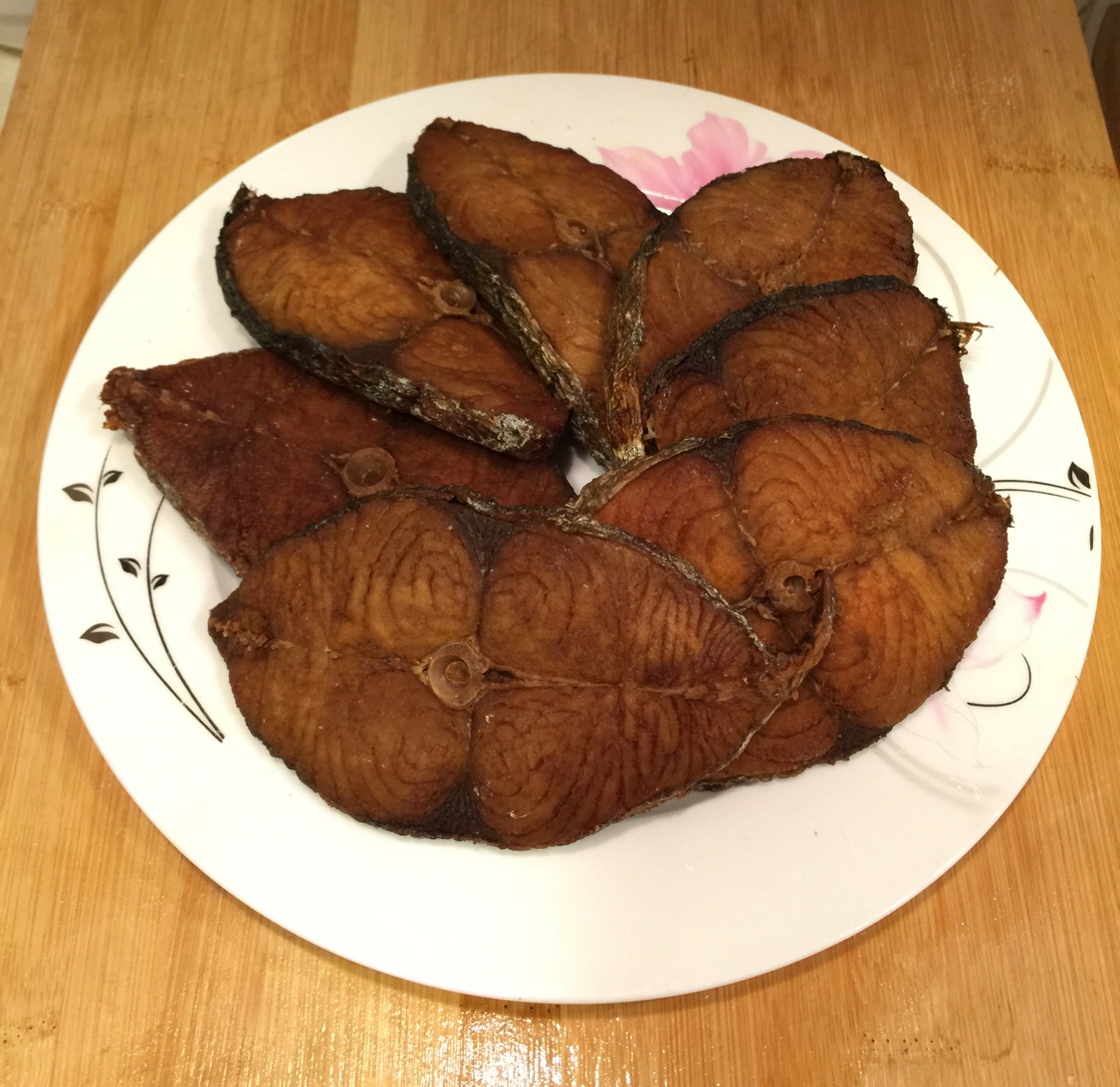 食光豆子做的渔人家常熏烧鲅鱼
