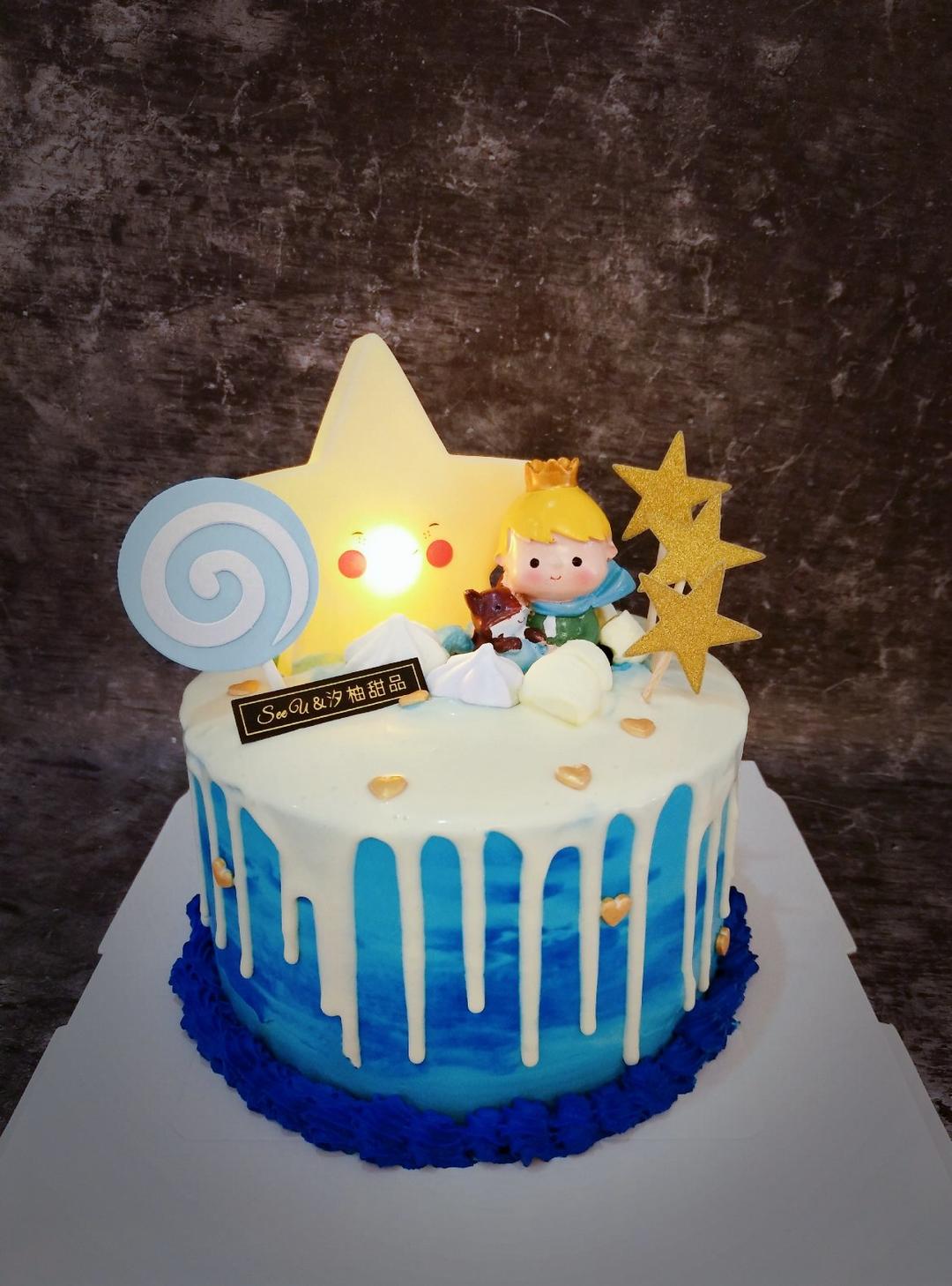 手机用户3633_crjn做的小王子主题生日蛋糕男宝宝生日蛋糕