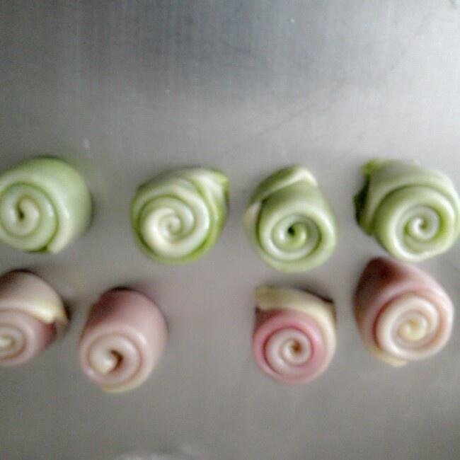 【素油开酥的三种口味蛋黄酥的做法步骤图】K.t-制作