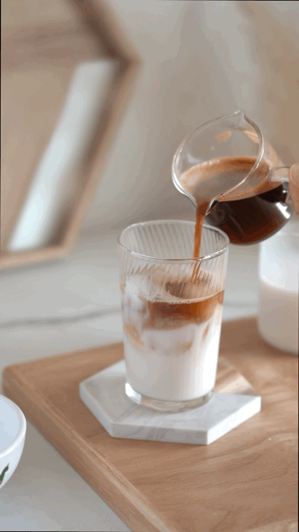 咖啡星人必选纵享丝滑杏仁露拿铁咖啡(dirty/冰咖啡)