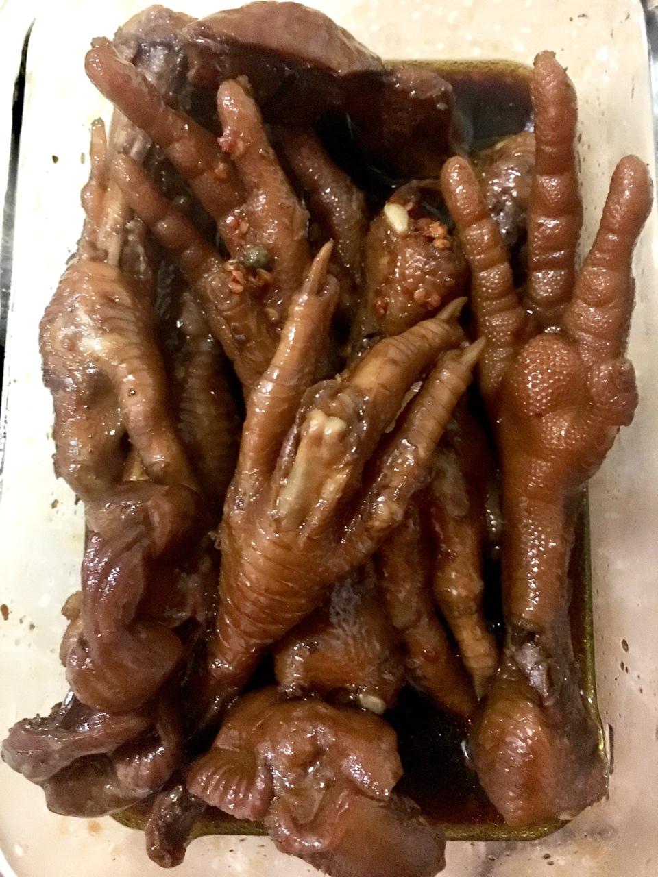 d霄做的卤鸭货(仿周黑鸭版)