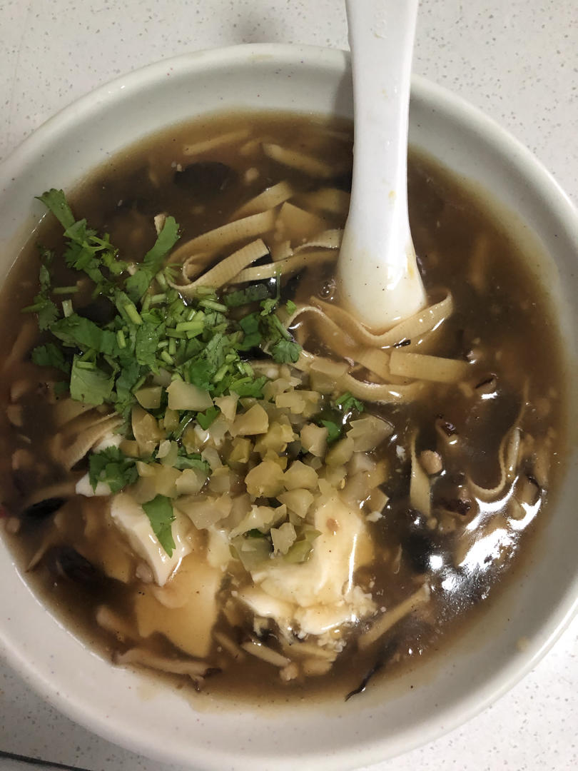武小样做的鲜香卤汁豆腐脑
