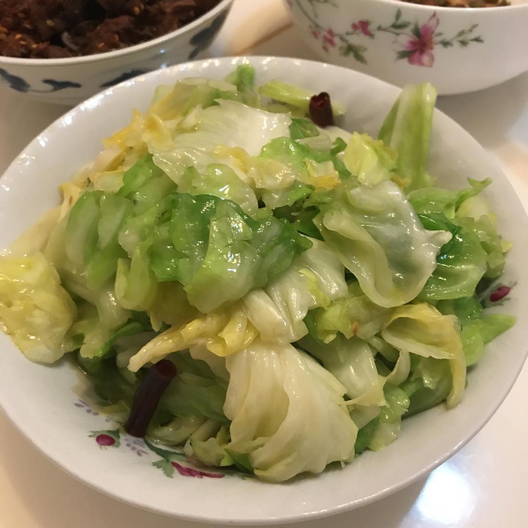flower0318做的炝炒莲白