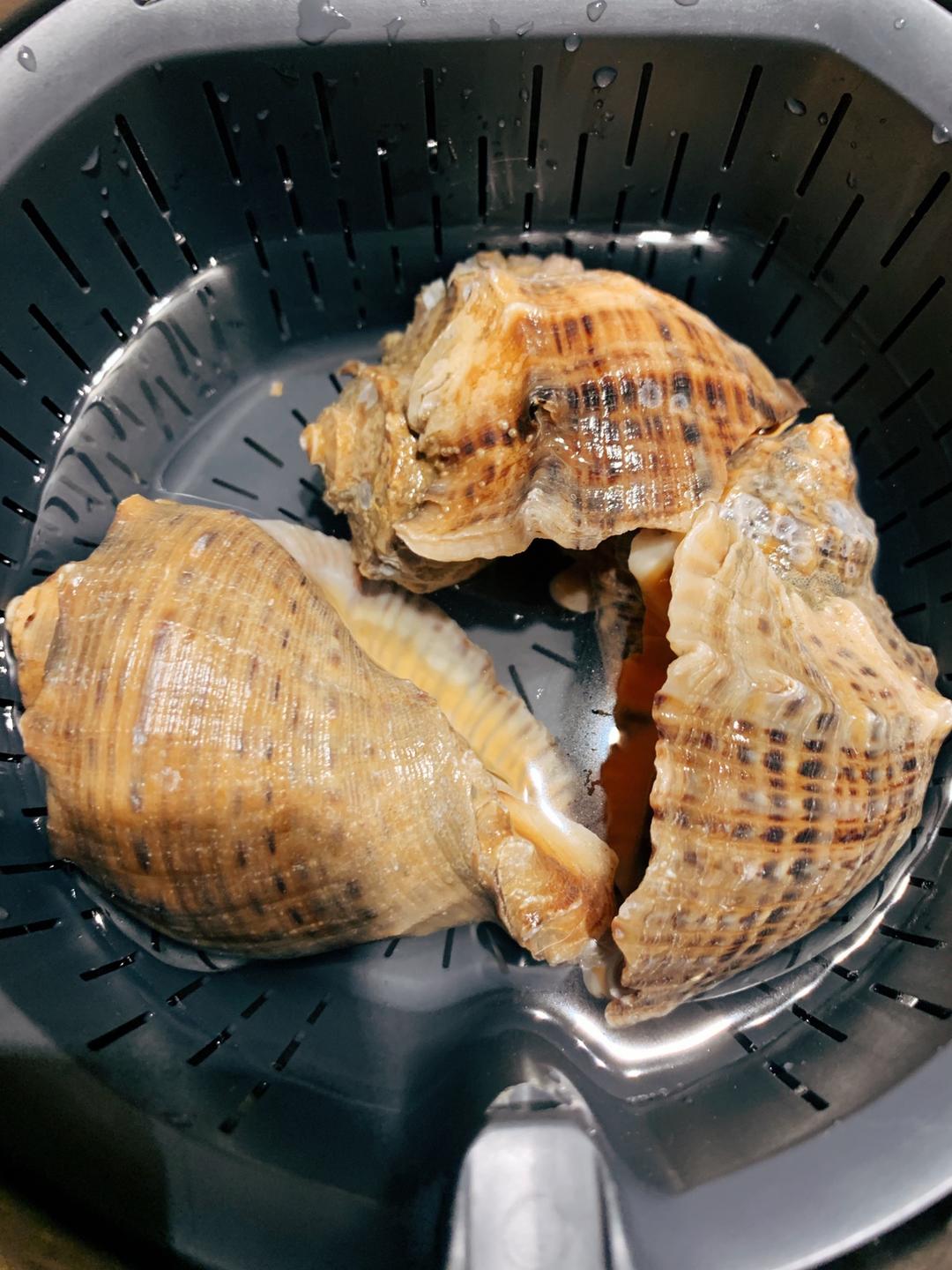 有肉香的杏鲍菇焗海螺