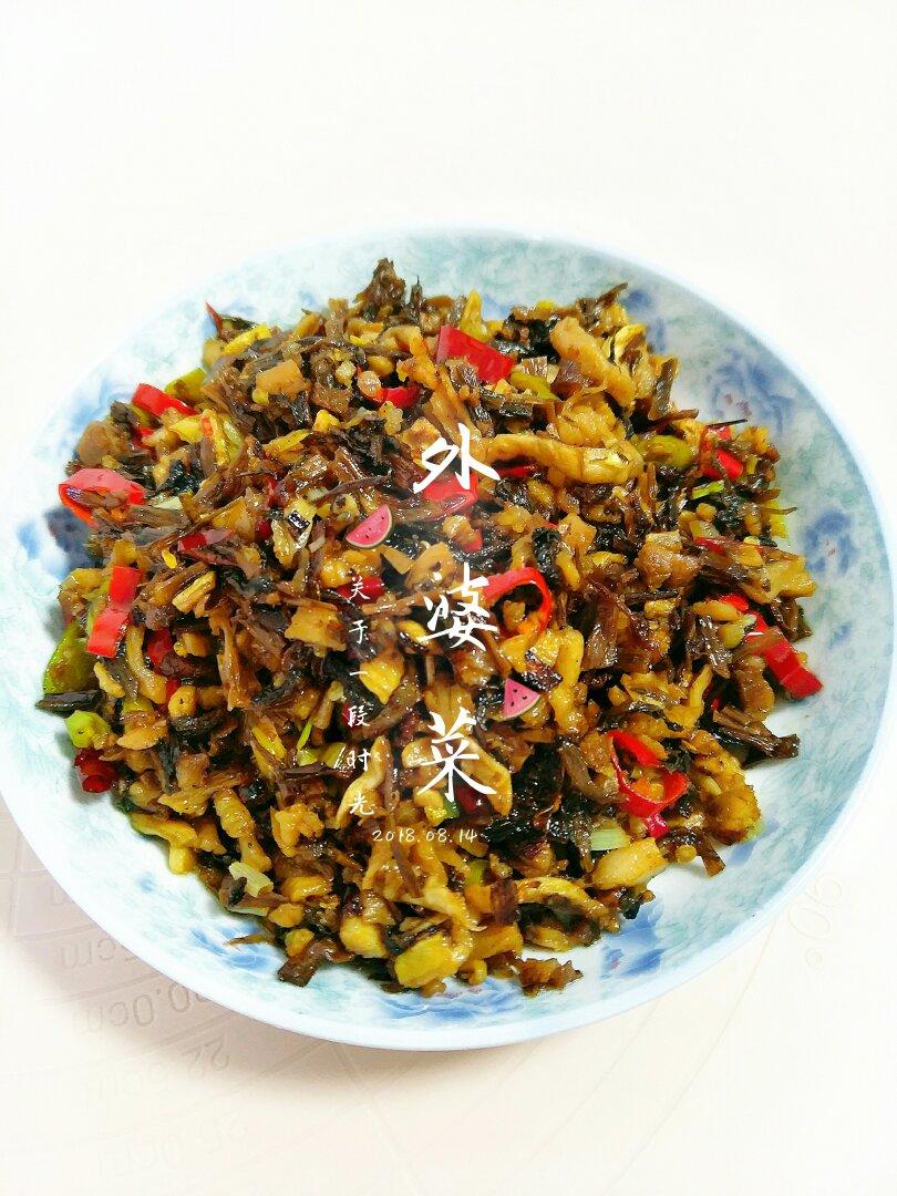 爱做辅食的木木妈妈做的外婆菜