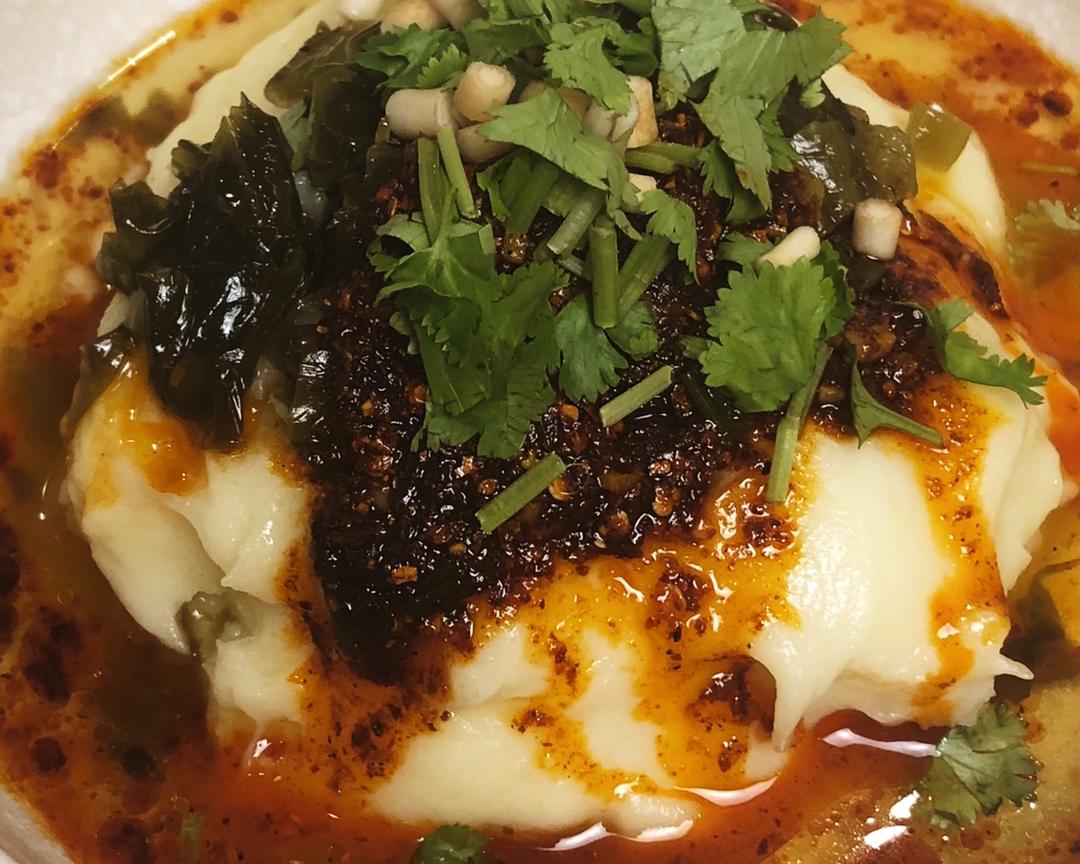 【洋芋搅团的做法步骤图,洋芋搅团怎么做好吃】帕尼迪蜜食记_下厨房