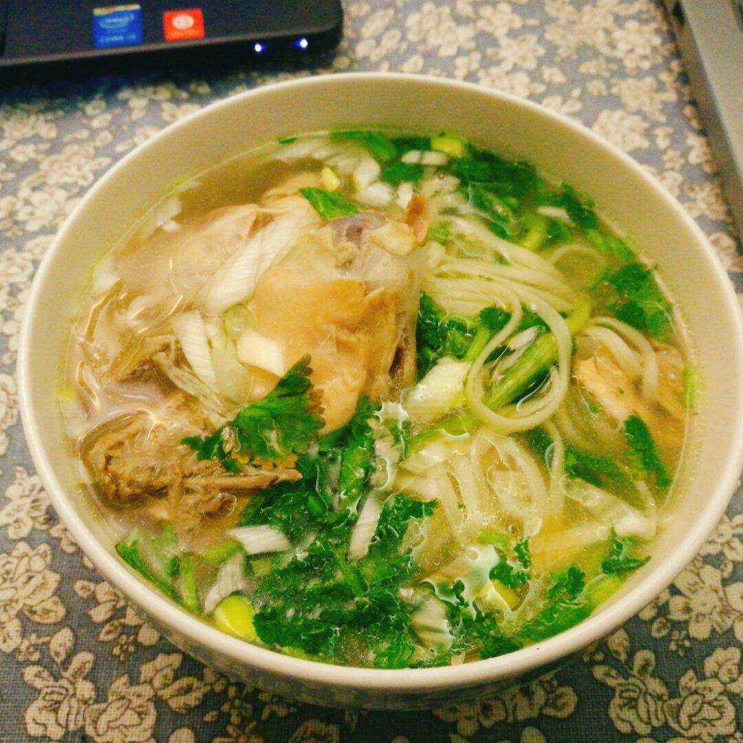 zhangbuni做的鸡汤面