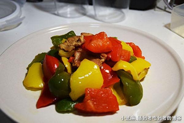 彩椒炒肉片