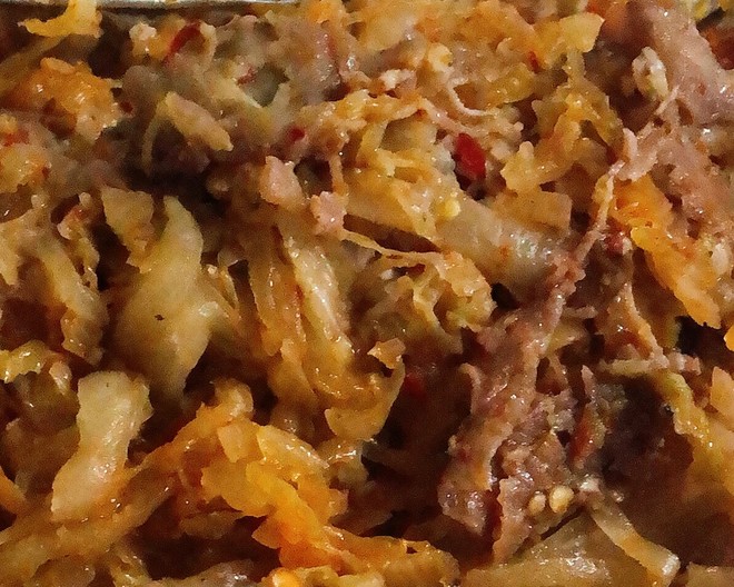 洗碗机食谱-酸菜羊肉、金针菇肥牛、温泉蛋的做法