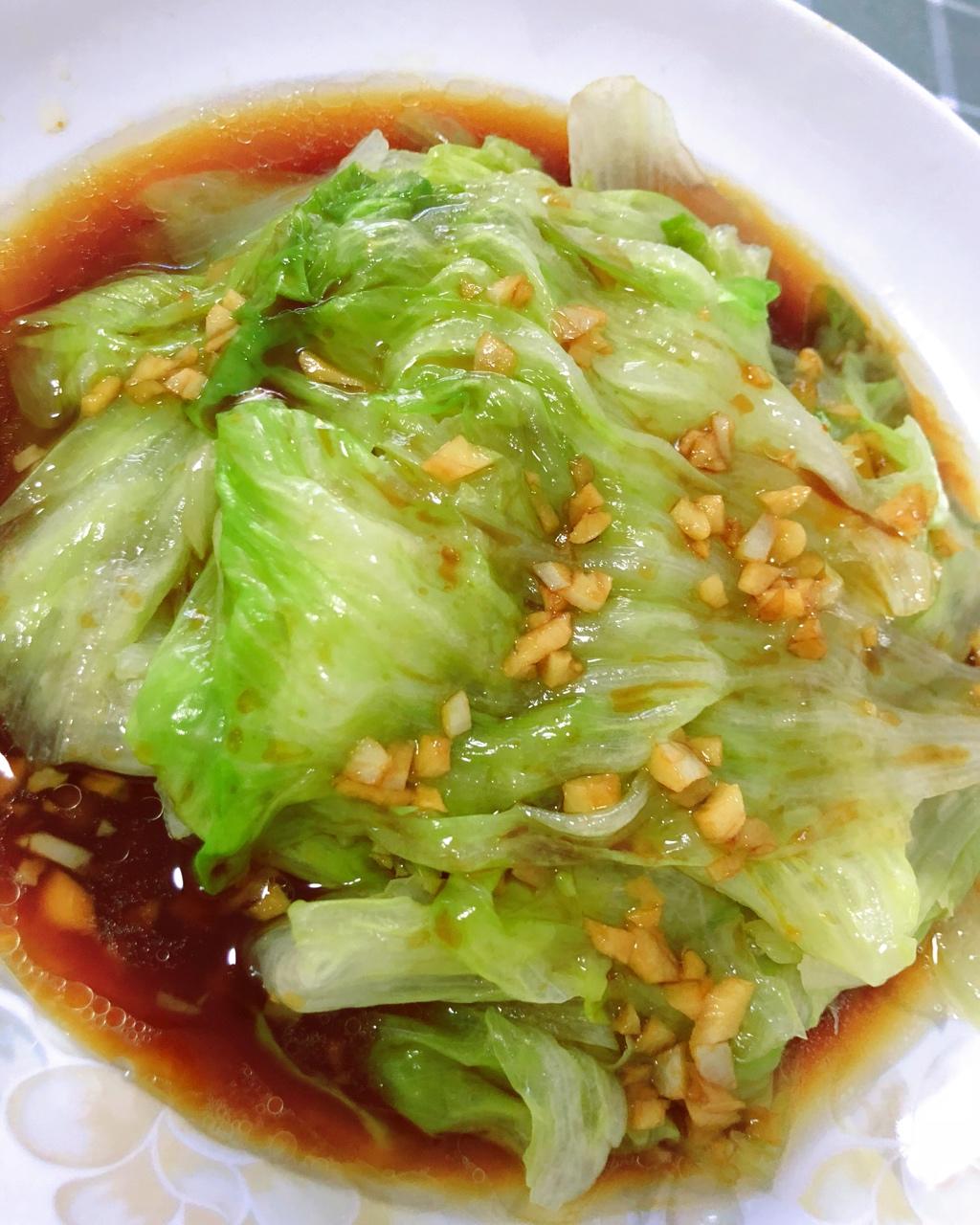徐xiao婷婷做的蚝油生菜