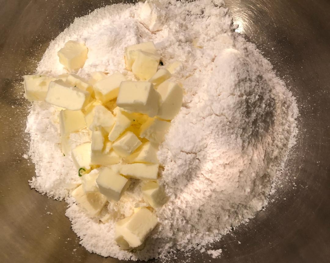 【葱味咸香司康的做法步骤图,怎么做好吃】仙Reese-制作