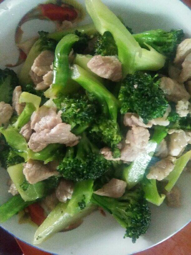 【西兰花炒肉图片】乐融kkk_下厨房