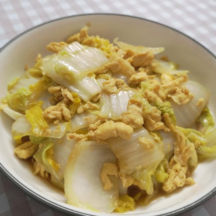 娃娃菜炒鸡蛋