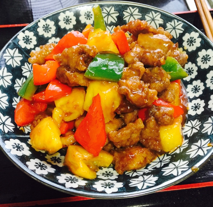 唯最劲爱金贤重既粉做的菠萝咕咾肉