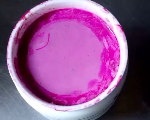 红心火龙果酸奶酪