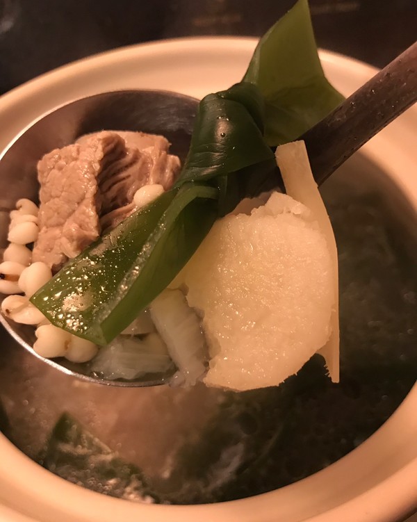 用户山药0522_q852做的海带防油排骨汤酱腌菜手机水分离图片
