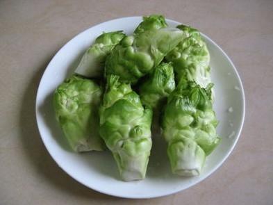清炒娃娃菜头(儿菜)