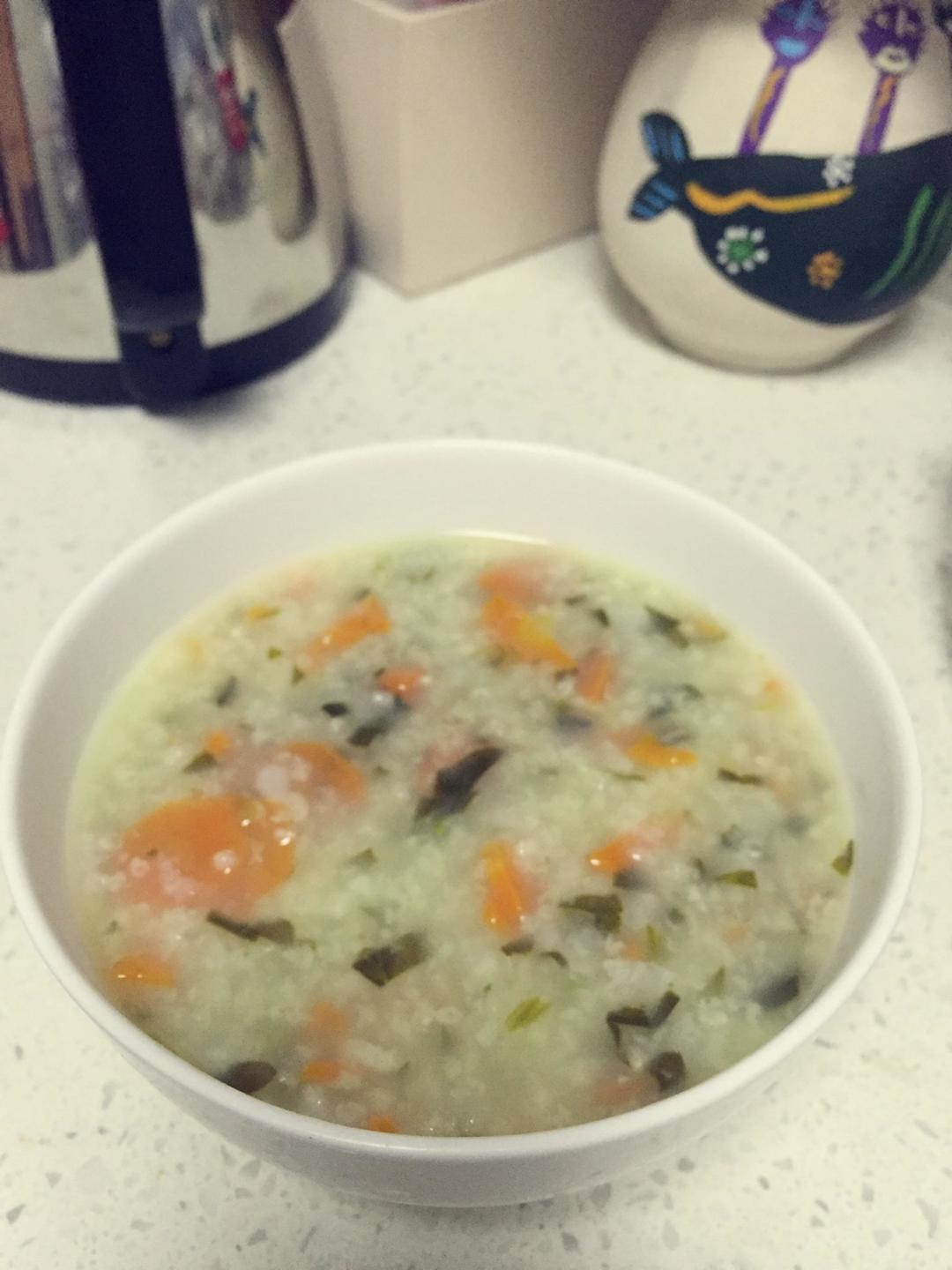胡萝卜菠菜粥