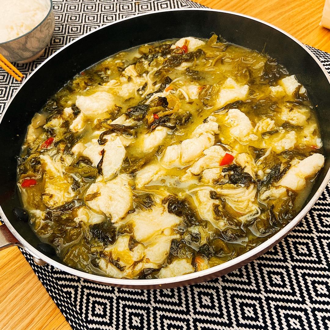 三文鱼公主做的无敌美味海底捞の酸菜鱼