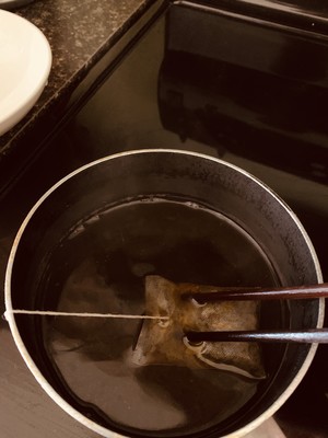 冻顶乌龙茶冻(雪媚娘内陷)的做法 步骤2