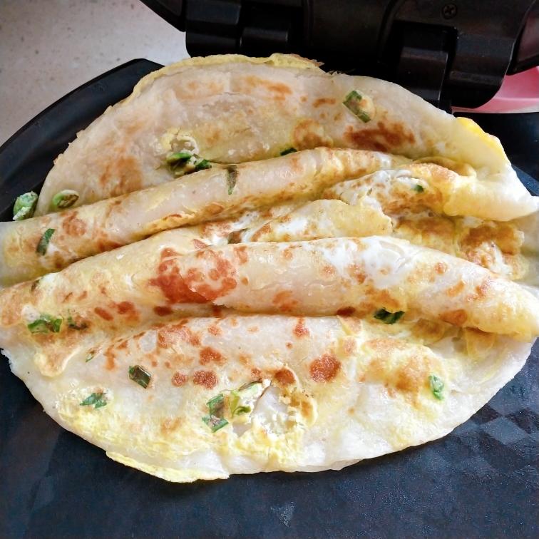 柔软千层鸡蛋饼