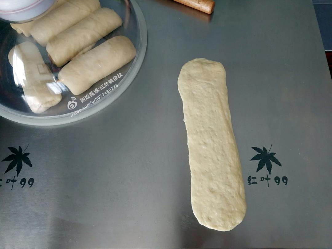 【波兰种奶香吐司（玉米油）的做法步骤图】红叶99-制作