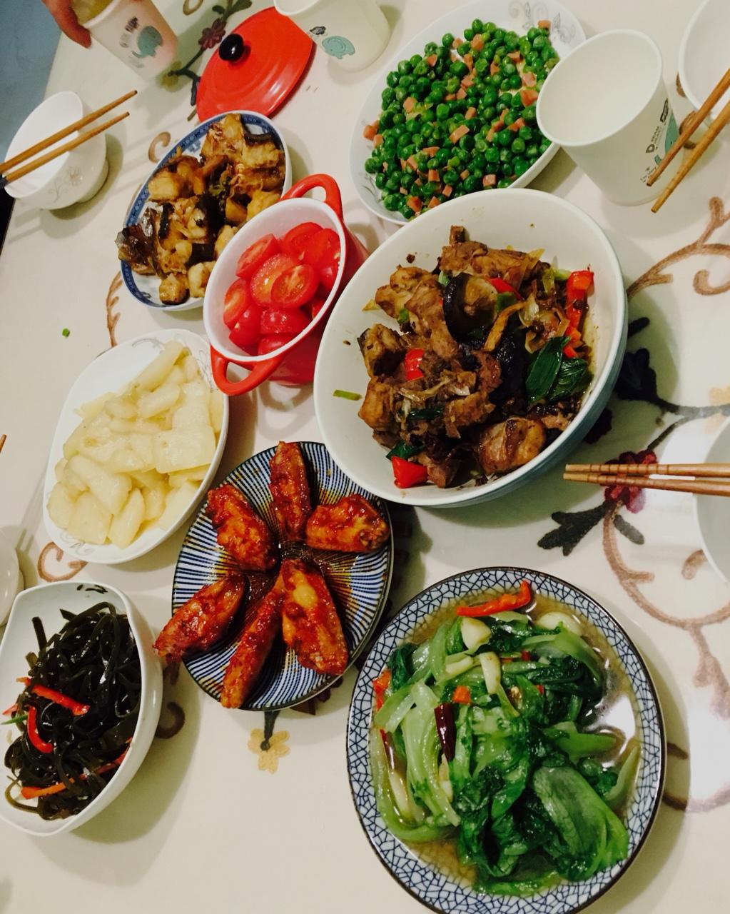 梁子笑笑做的晚餐2018年3月18日