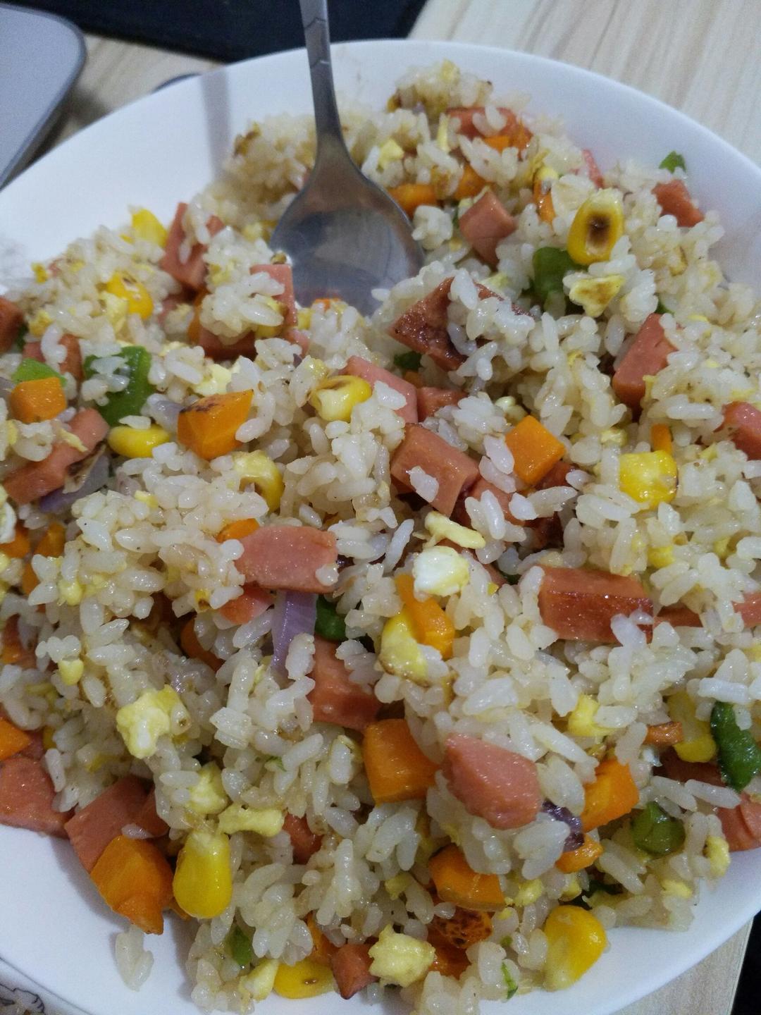 筱珂儿做的蛋炒饭